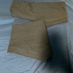 Two Sonoma Black Leggings. Size large